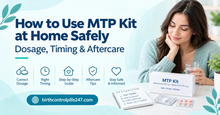 How to Take MTP Kit at Home Safely